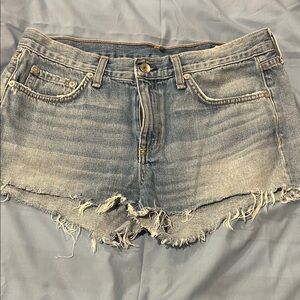 Denim rag & bone Frayed Hem Women Shorts
